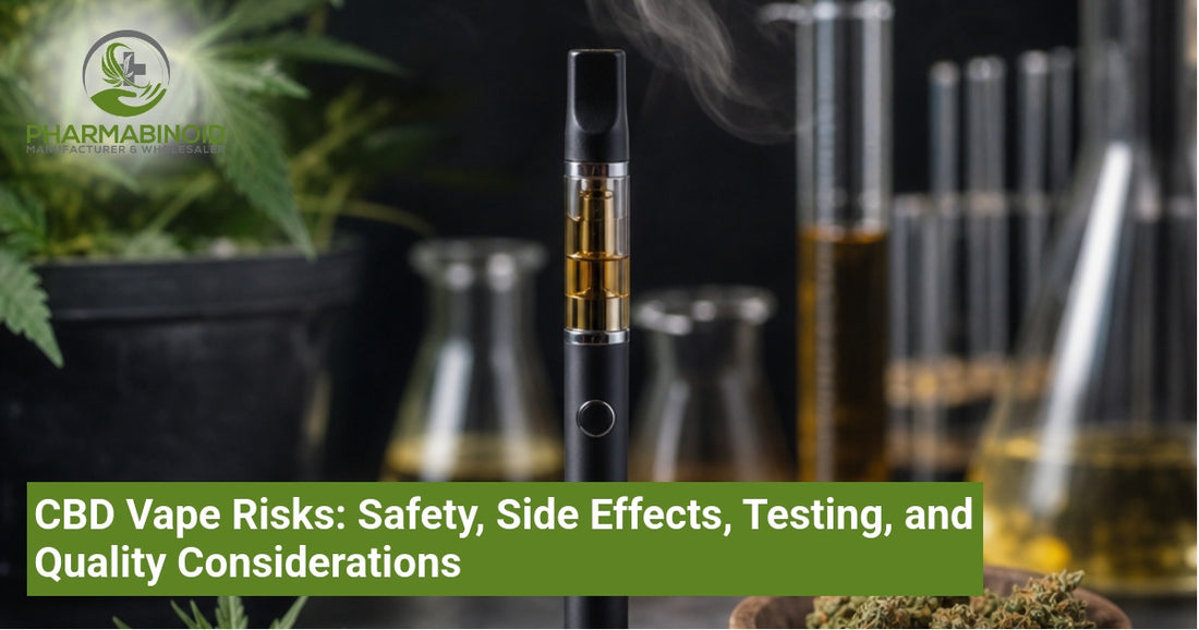 CBD Vape Risks: Safety, Side Effects, Testing, and Quality Considerations