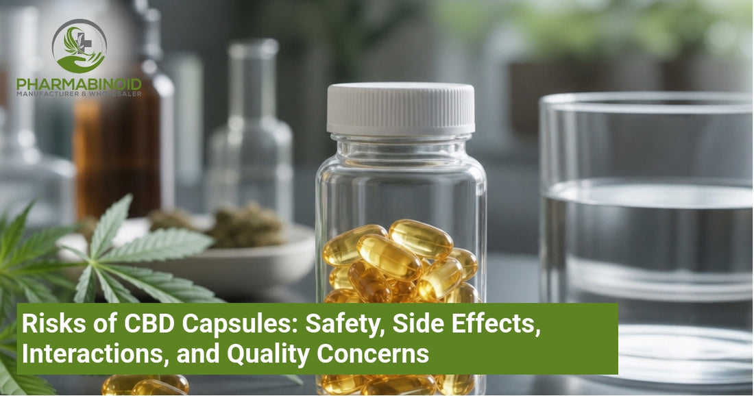 Risks of CBD Capsules: Safety, Side Effects, Interactions, and Quality Concerns