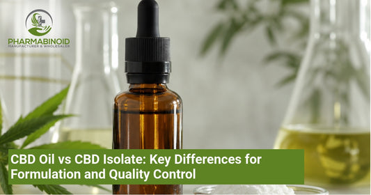 CBD Oil vs CBD Isolate: Key Differences for Formulation and Quality Control