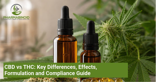 CBD vs THC: Key Differences, Effects, Formulation and Compliance Guide