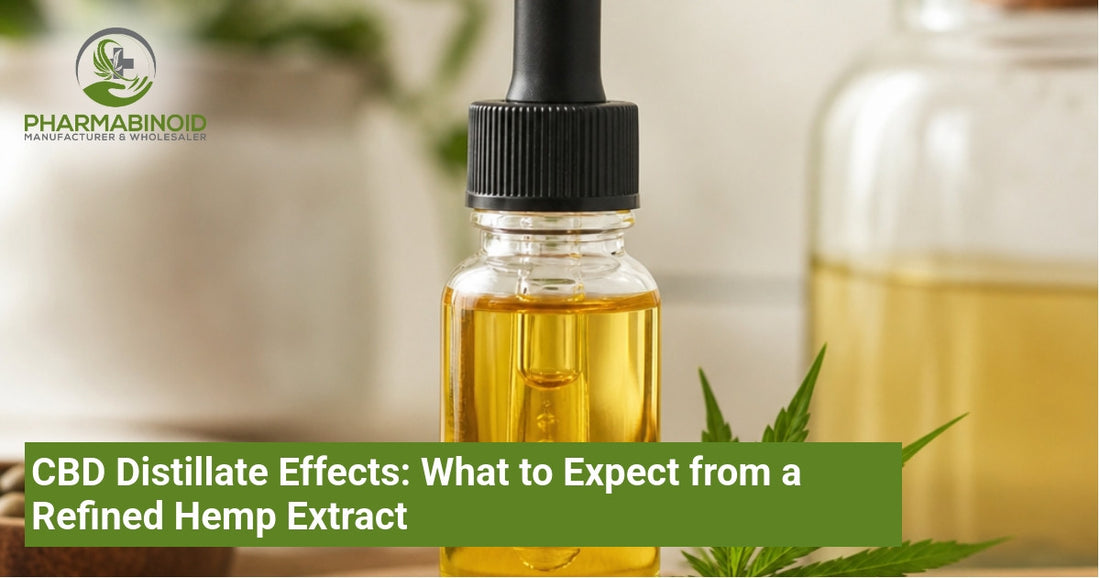 CBD Distillate Effects: What to Expect from a Refined Hemp Extract