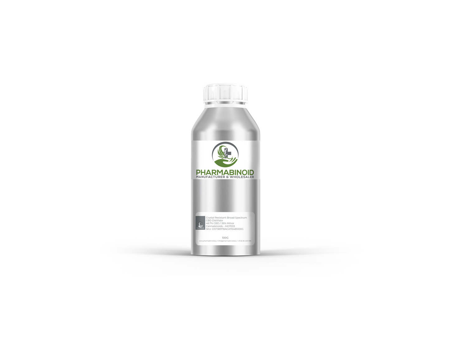 Crystal Resistant Broad Spectrum CBD Distillate - Pharmabinoid