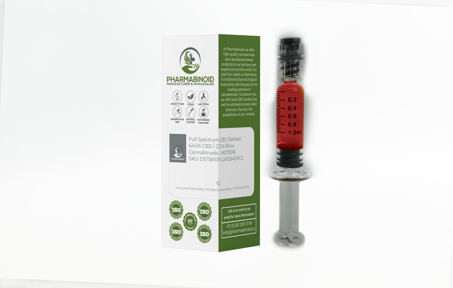 Full Spectrum CBD Distillate - Pharmabinoid