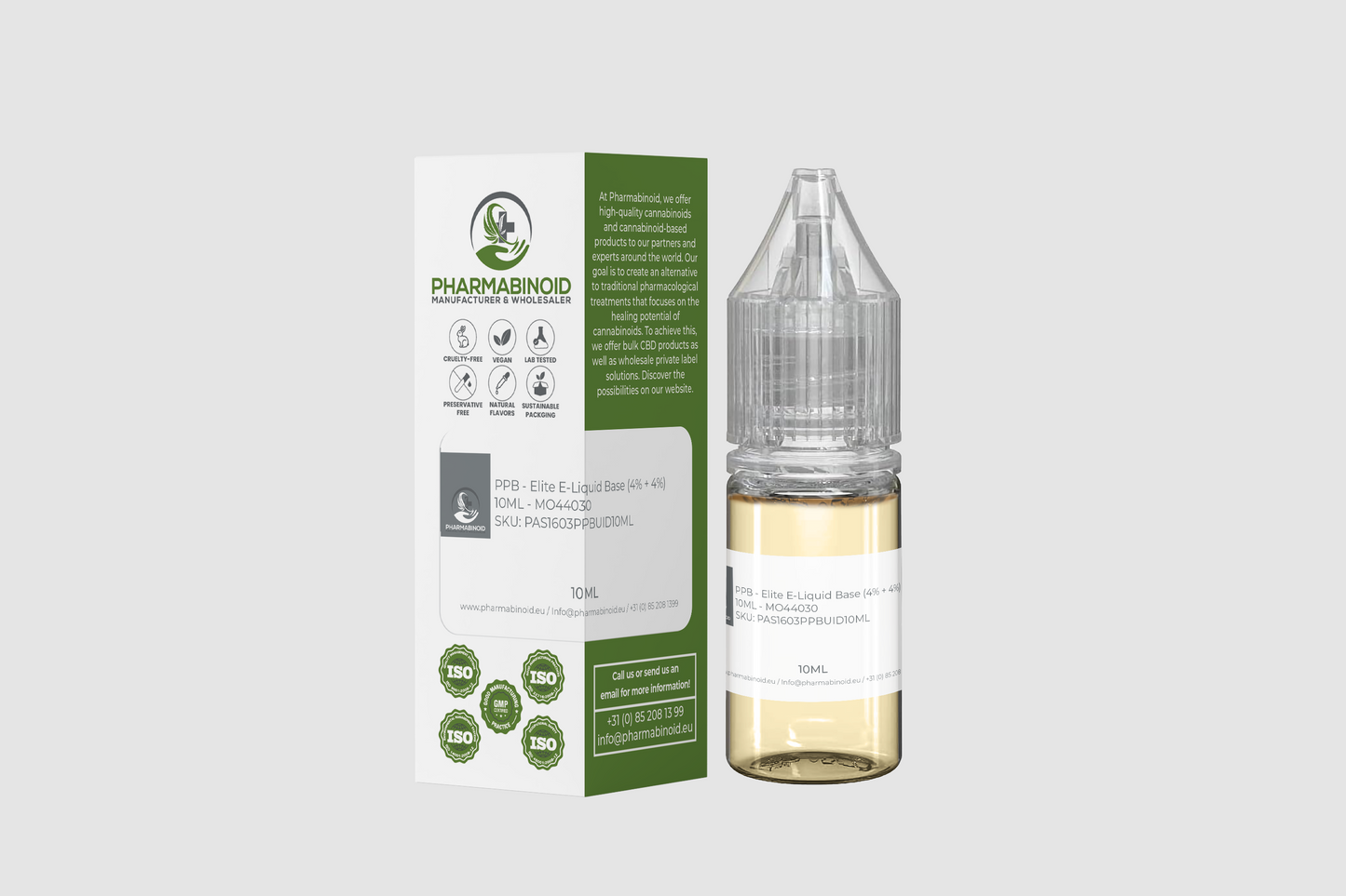 PPB Elite E-Liquid Base 4% + 4%