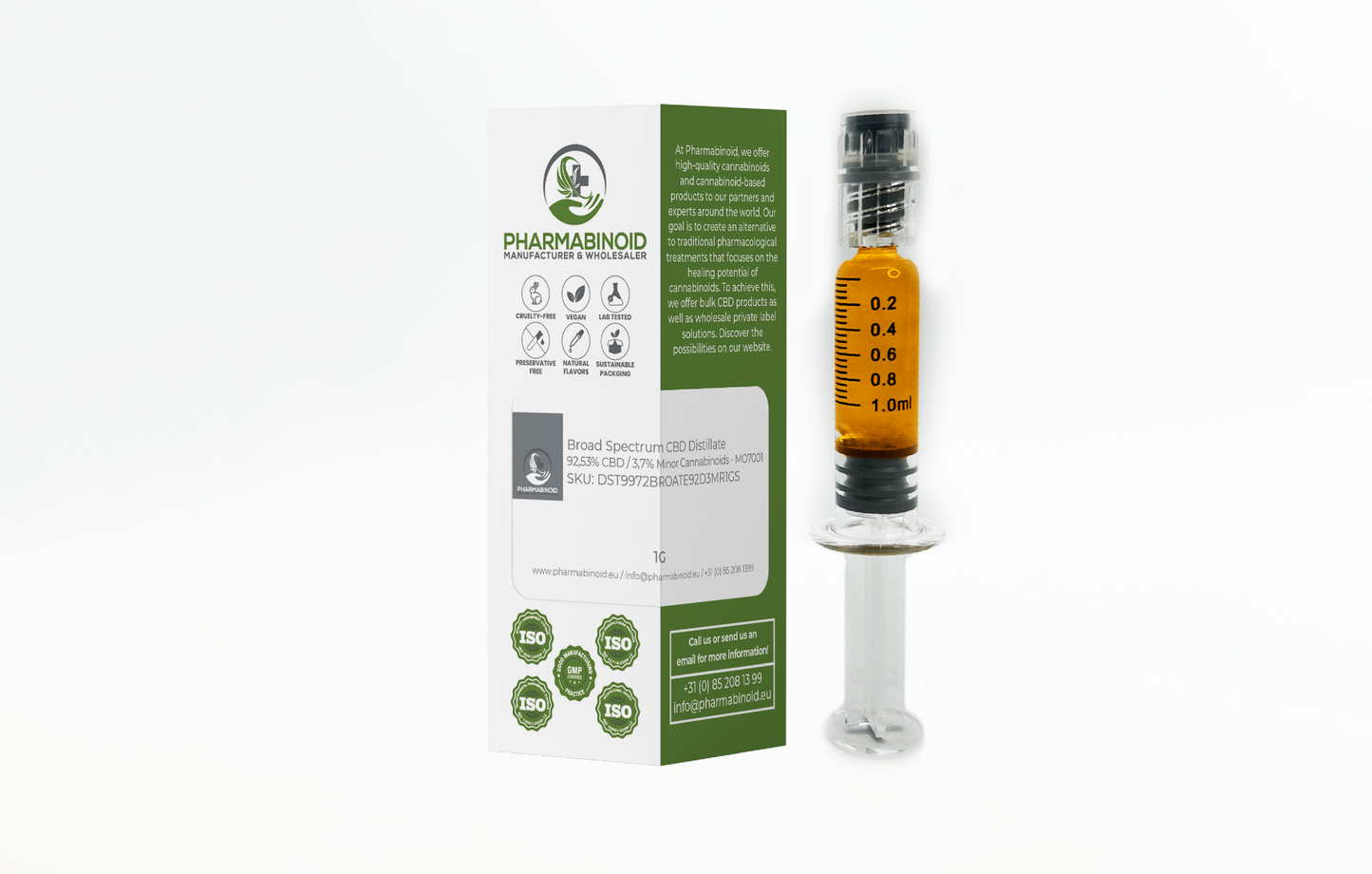 Broad Spectrum CBD Distillate - Pharmabinoid