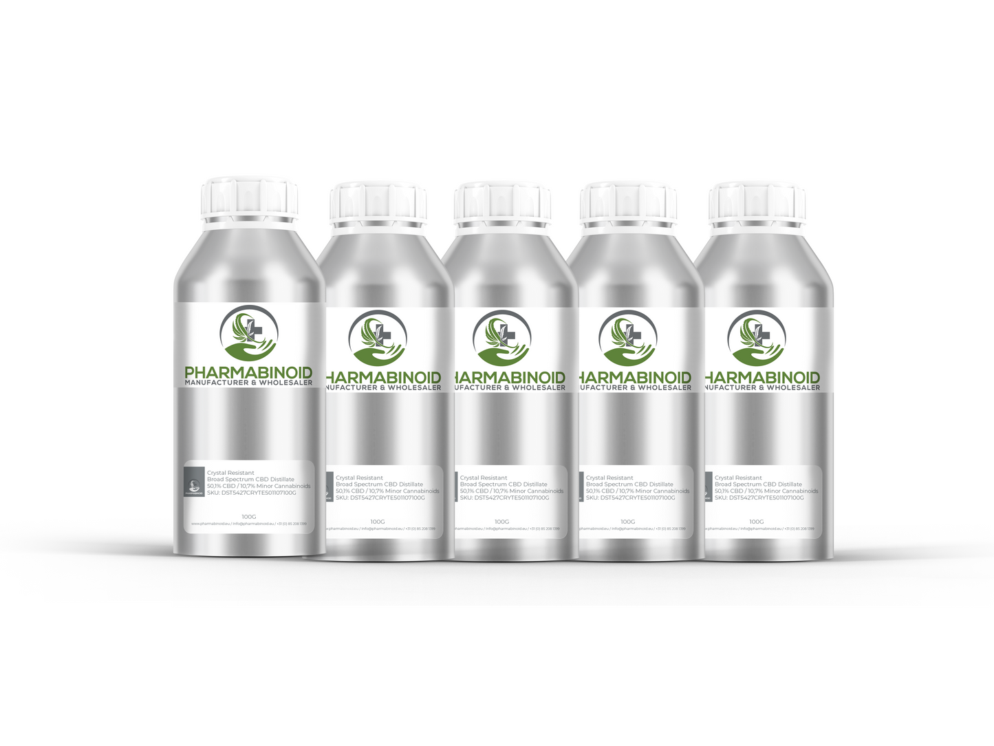 Crystal Resistant Broad Spectrum CBD Distillate - Pharmabinoid
