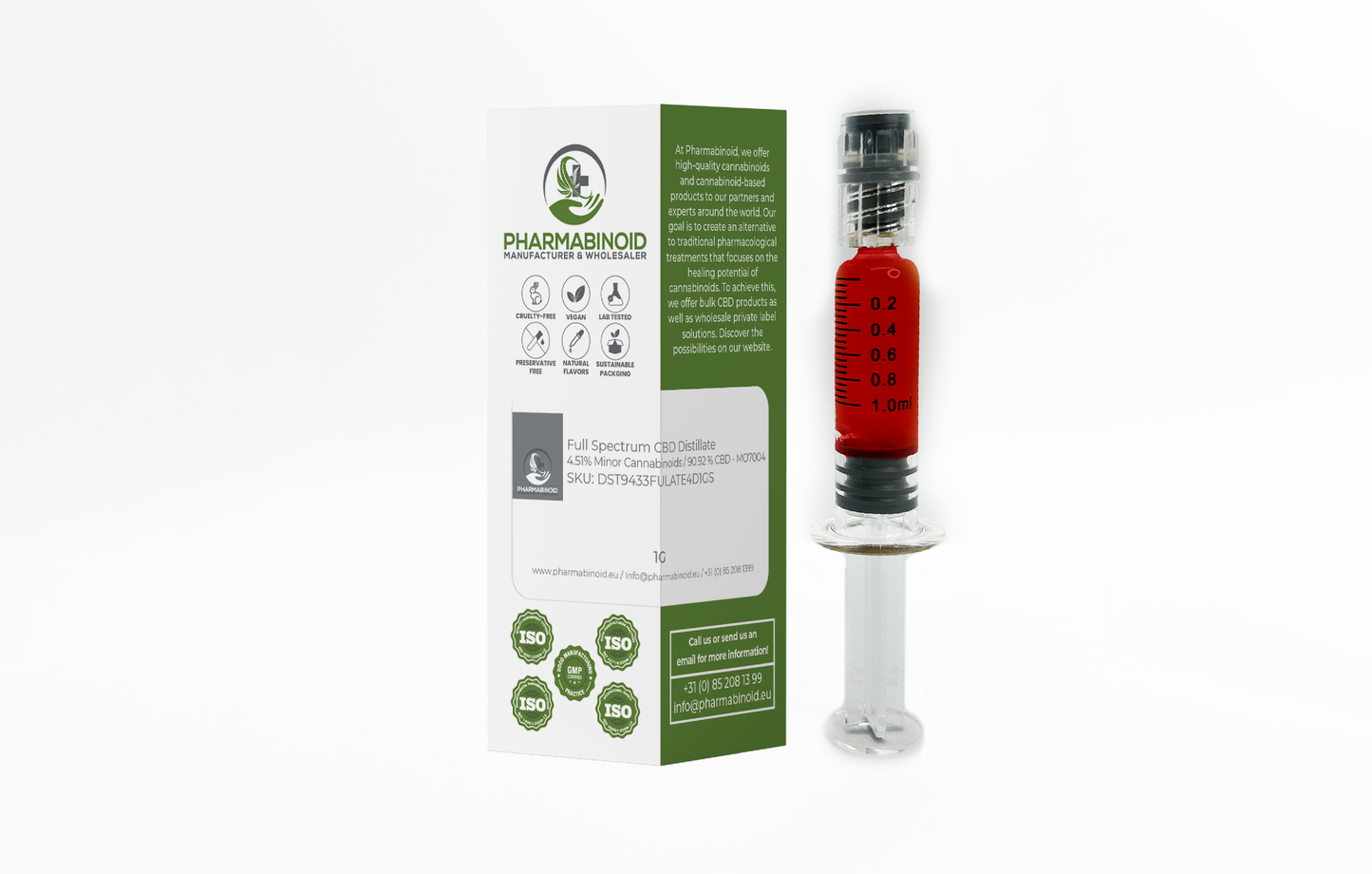 Full Spectrum CBD Distillate - Pharmabinoid