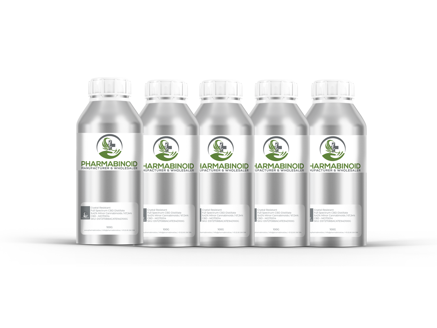 Crystal Resistant Full Spectrum CBD Distillate - Pharmabinoid