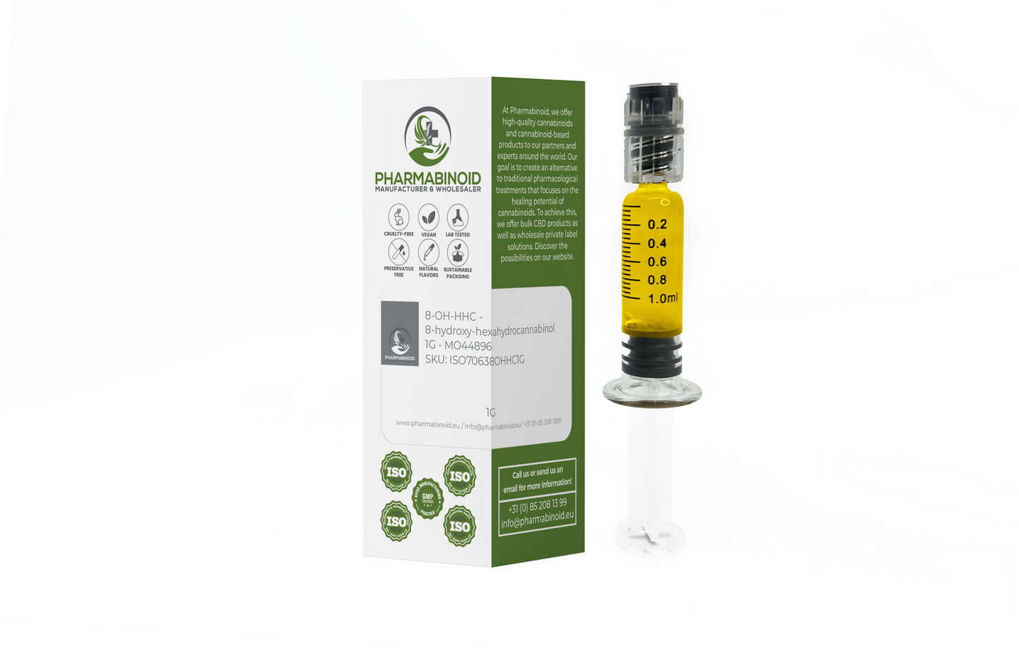 8-OH-HHC - 8-hydroxy-hexahydrocannabinol - Pharmabinoid