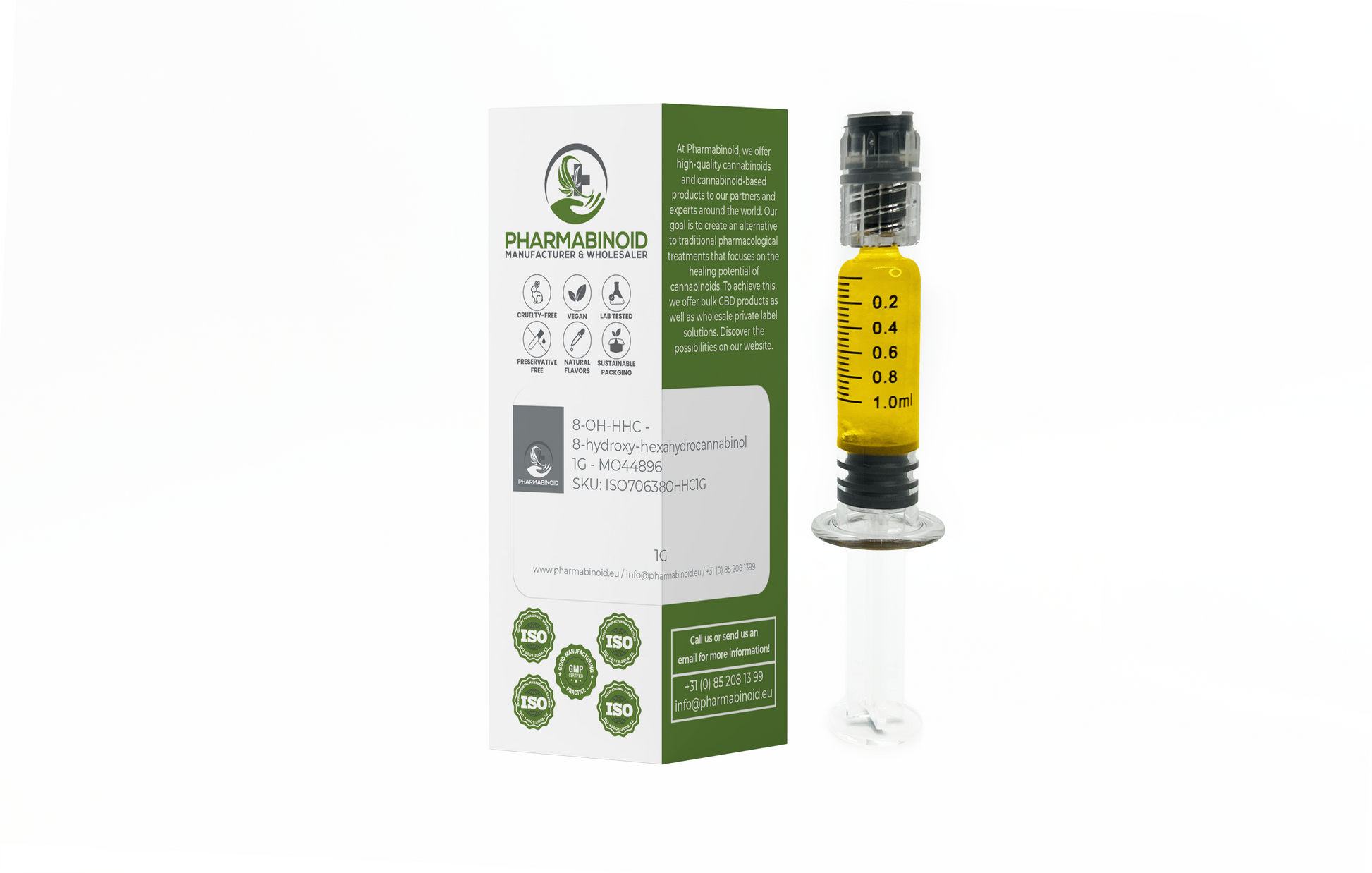 8-OH-HHC - 8-hydroxy-hexahydrocannabinol - Pharmabinoid