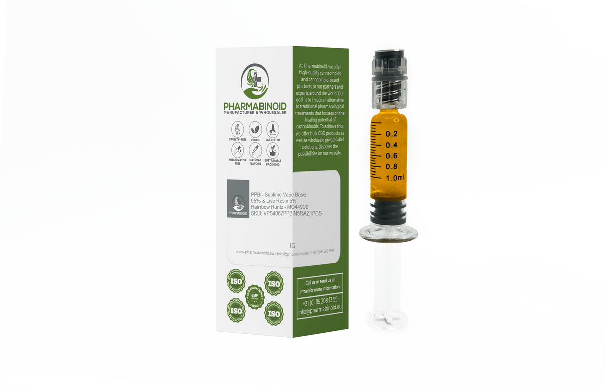 PPB Sublime Vape-Basis 95 % & 5 % Live Resin